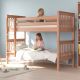Etagenbett Sven 90x200 aus massiver Buche – stabiles Stockbett für Kinderzimmer