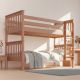 Etagenbett Sven 90x200 aus massiver Buche – stabiles Stockbett für Kinderzimmer