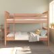 Etagenbett Sven 90x200 aus massiver Buche – stabiles Stockbett für Kinderzimmer