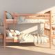 Etagenbett Sven 90x200 aus massiver Buche – stabiles Stockbett für Kinderzimmer