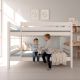 Etagenbett Frederik 90x200 aus massiver Buche – stabiles Stockbett für Kinderzimmer