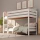 Etagenbett Frederik 90x200 aus massiver Buche – stabiles Stockbett für Kinderzimmer